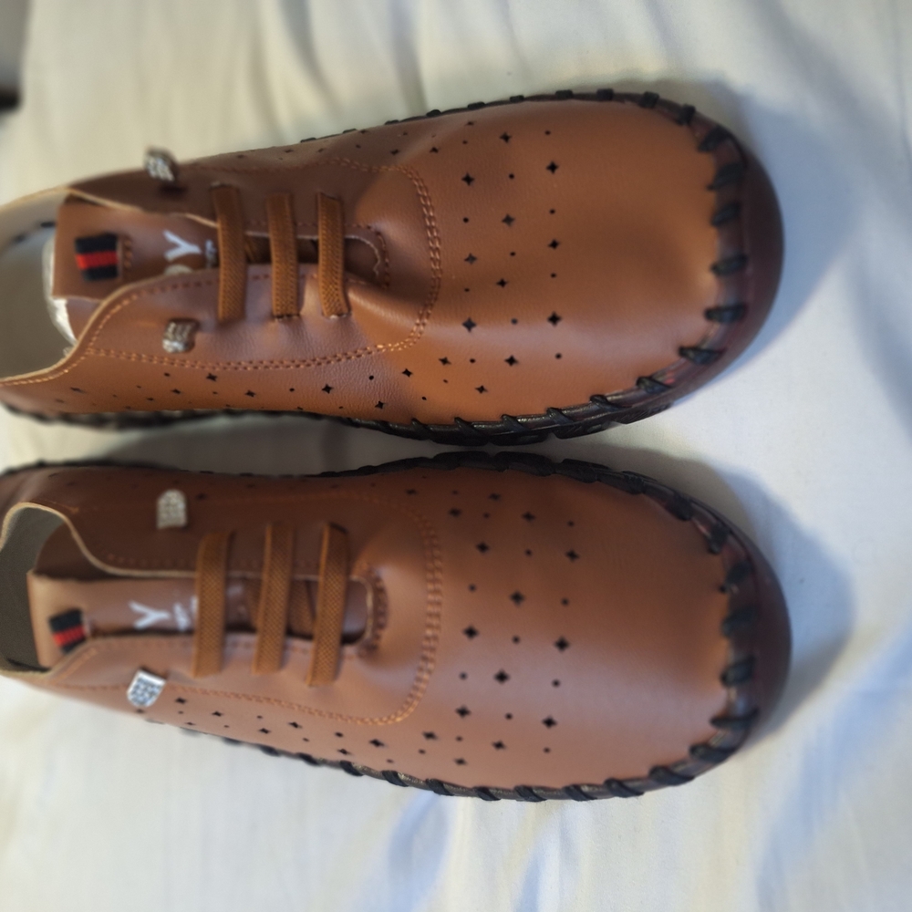 Brown Leather Women's Shoes